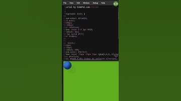 CSS Bouncing Ball Animation ⚾✨ #html #css #animation #webdevelopmenttutorial