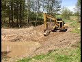 Pond Digging and Final Grade Time Lapse