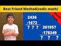 Master Vedic Math Subtraction Tricks for Kids 🧮 | Arunaday's Learning