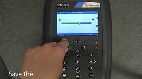 How to adjust the flow fail settings on your GA5000 GEM5000 or BIOGAS 5000