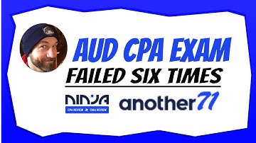 Failed AUD CPA Exam 6 Times | CPA Exam Study Tips