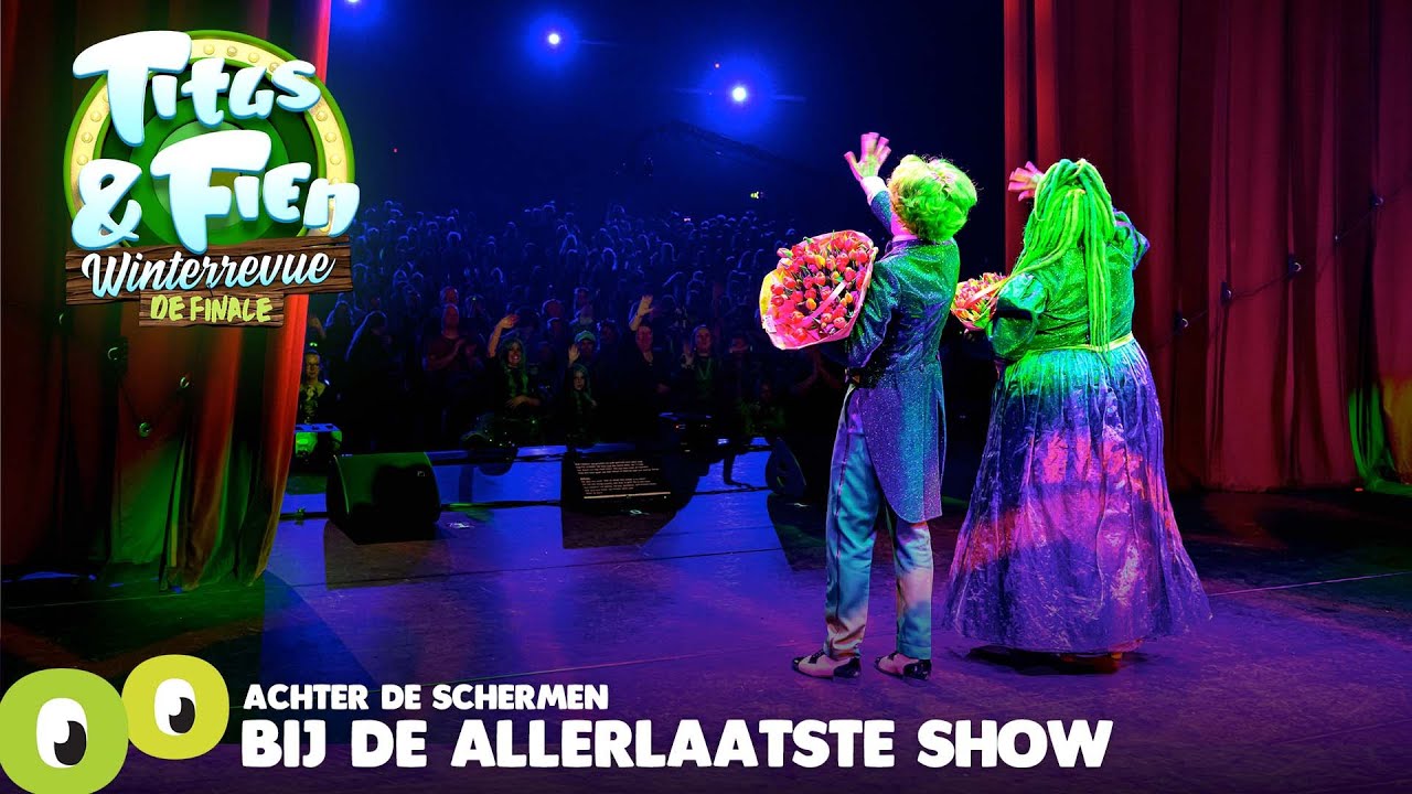 Achter de schermen bij de laatste show van Titus & Fien!