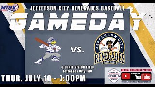 BSB: Jefferson City Renegades vs. Nevada Griffons: 07/10/25: Broadcast #0852