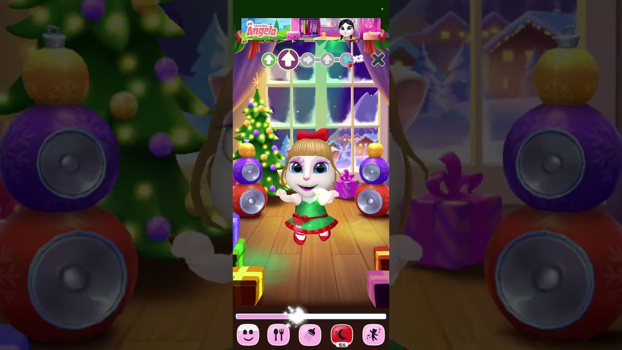 Talking angel cat cartoon 😹😹😹