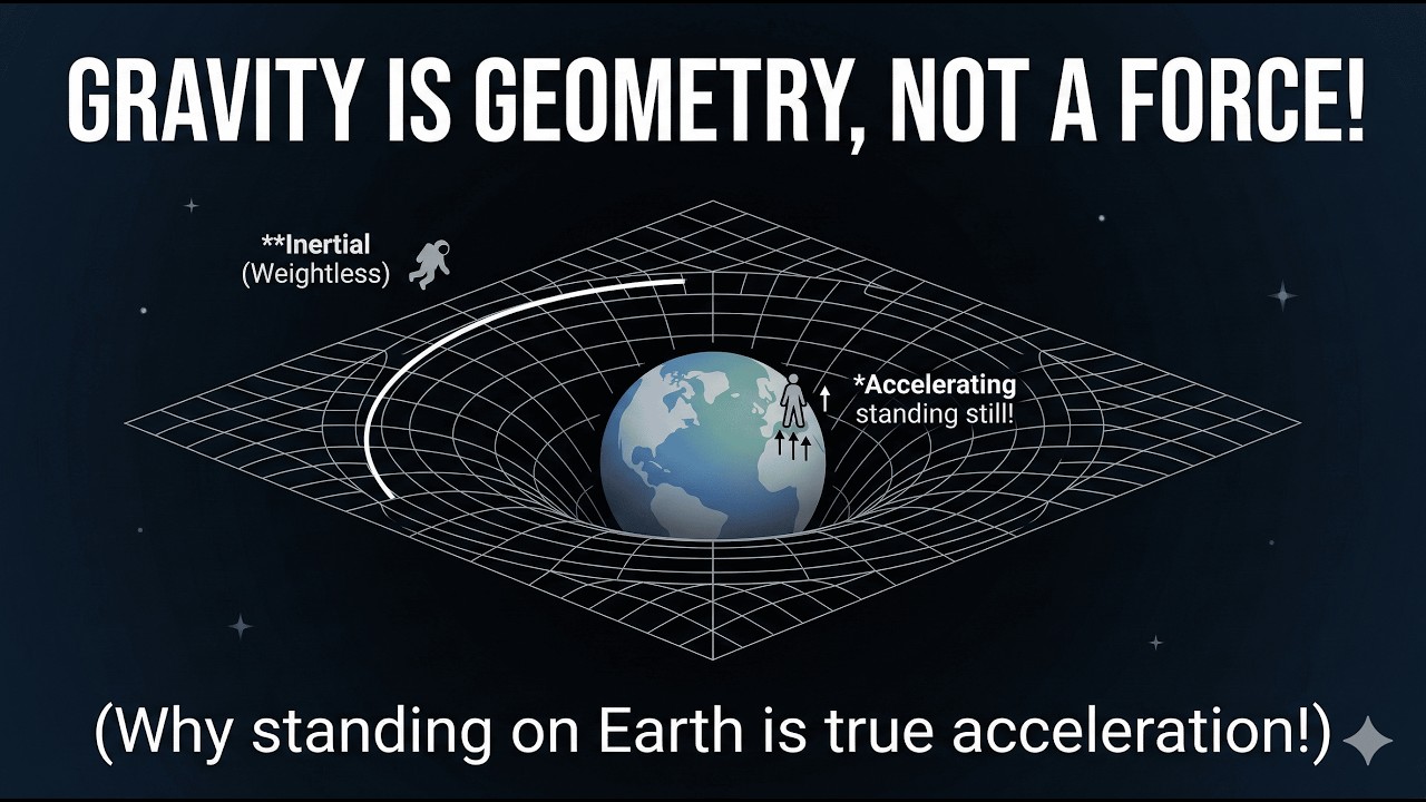 Why Gravity is an ILLUSION! (The Secret of General Relativity) - YouTube