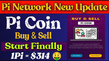 Boom 💥 Pi Network New Update 🤯 Pi Coin Buy & Sell Start finally 🤩 1Pi = $314 🤑🎉 #bitcoin #crypto #pi
