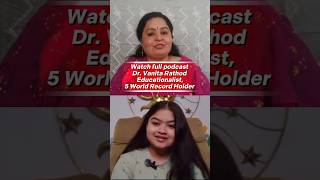Manifestation in Reality, a National Award winner, 5-time world record holder, educator, & principal