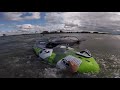Worst CRASH Ever?!?!  Windsurfer vs Kitesurfer