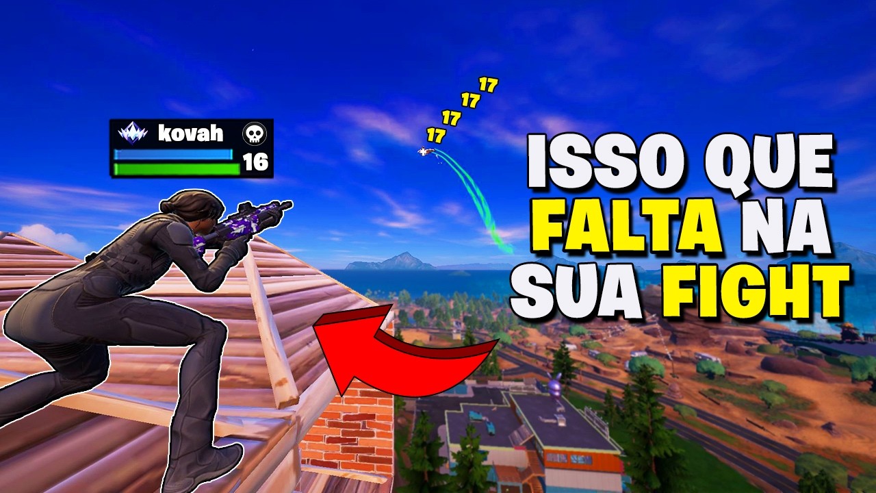 Esse DETALHE vai melhorar MUITO a minha FIGHT I FORTNITE