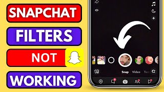 How To Fix Snapchat Filters Not Working 2024|Snapchat Filters Is Not Working Problem On IPhone