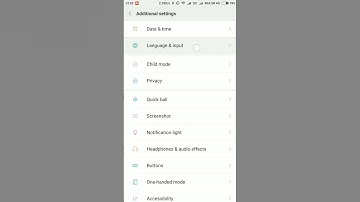 How change language in MIUI\Android