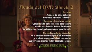 Shrek 2 Dvd Menú