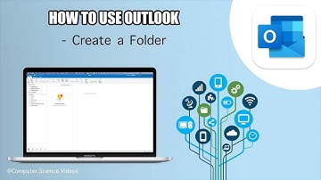 How to CREATE a Folder On Microsoft Outlook Using a Mac / Desktop Computer - Basic Tutorial | New