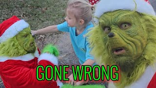 Grinch Prank GONE WRONG Grinch Prank Goes Wrong