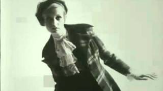 Twiggy modeling and dancing