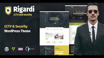 Rigardi - Security Company, Body Guard, CCTV and Locksmith WordPress Theme | Themeforest Website