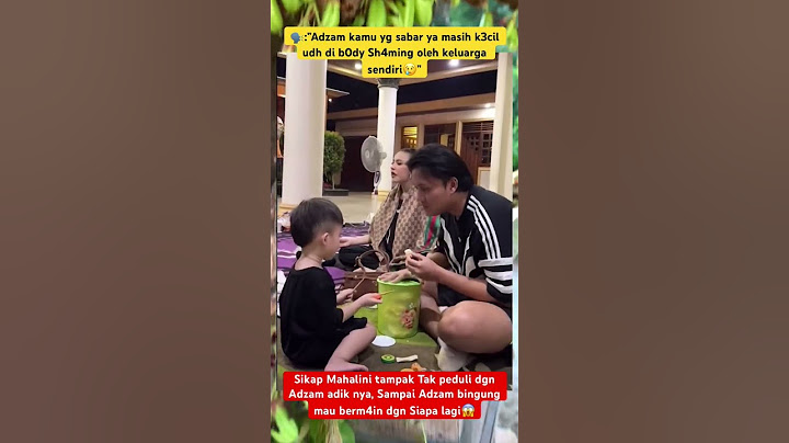 Momen Rizky Febian mencoba untuk hibur Adzam, apak karena merasa bersalah yak😱⁉️ #shorts