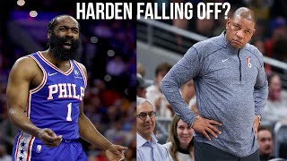 IS JAMES HARDEN AGING RIGHT BEFORE OUR VERY EYES? (HOOPTALK)