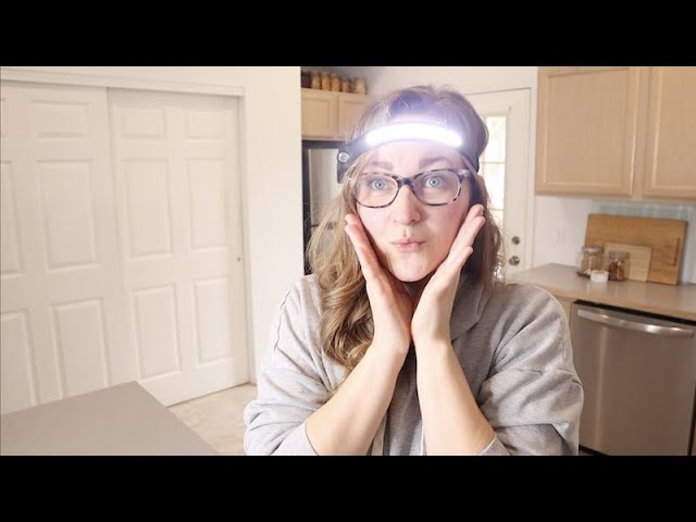 COSOOS 2 LED Headlamp Rechargeable, Bright Headlamp Flashlight, 2500 Lumen, Zoomable 4-Mode Waterproof Head Lamp For Adults, Hard Hat, Outdoor Hiking, Hunting, Camping Gear Essentials