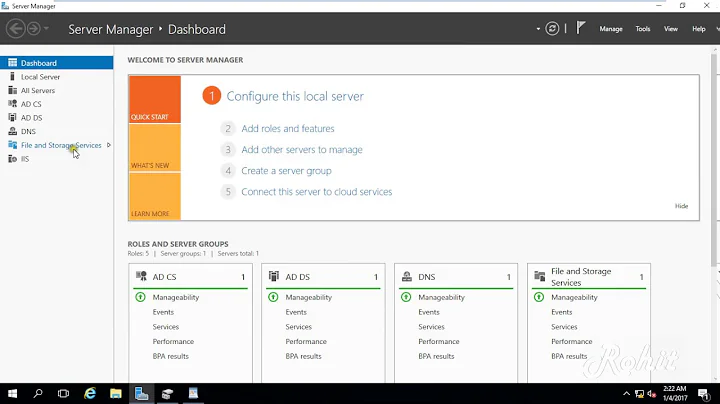 How to configure Raid in Server 2016 Part 1 step to step