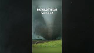 The raw power of a truly violent tornado is something you will NEVER forget. #stormchasing #tornado