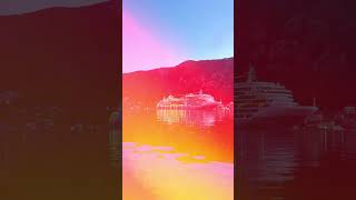 Отход круизного лайнер из Боко-Которской бухты #montenegro #kotor #travel #cruiseship #timelapse