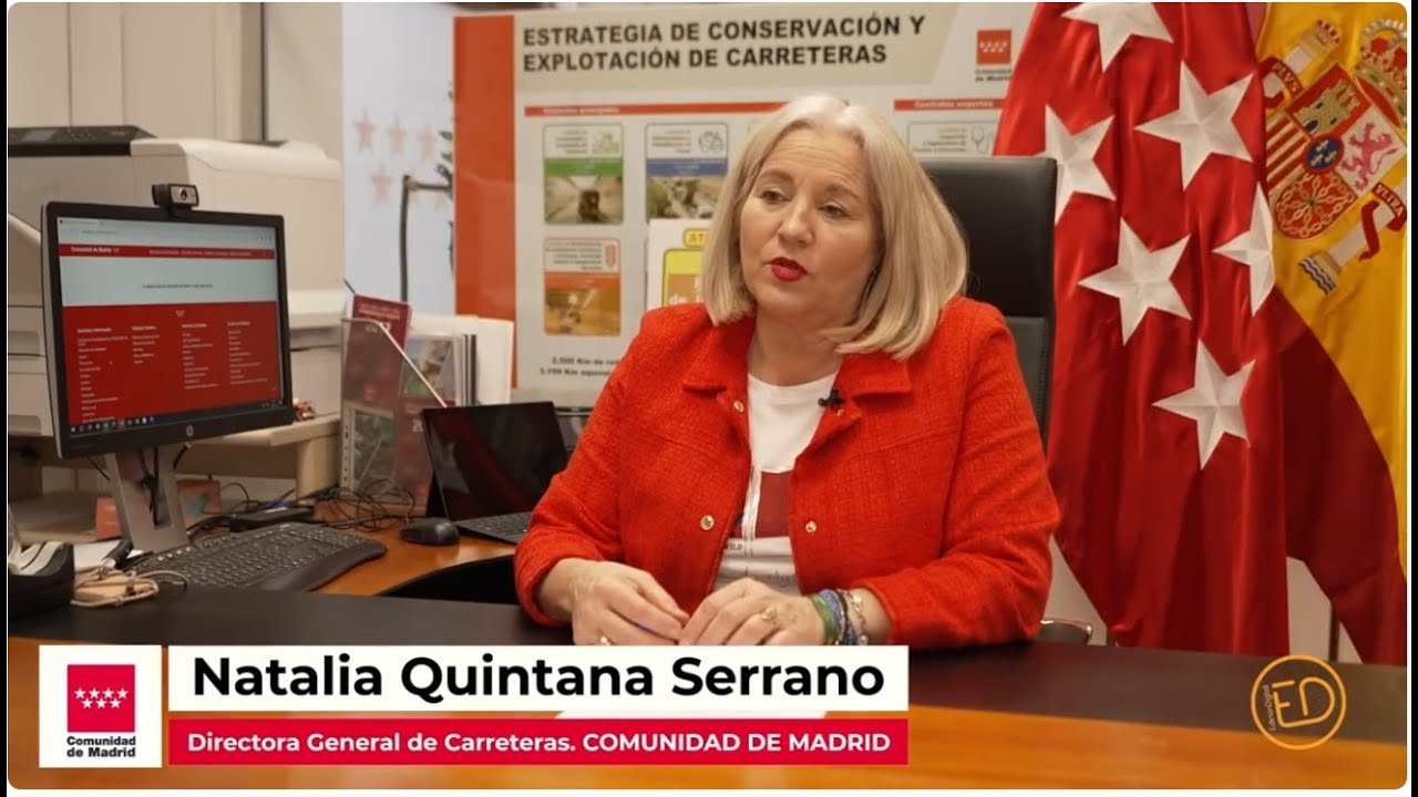 Entrevista con Natalia Quintana Serrano, Directora General de Carreteras de la Comunidad de Madrid