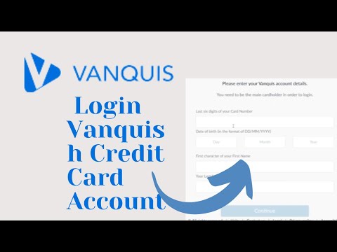 How To Login Vanquish Credit Card Account? Vanquish Credit Card Login