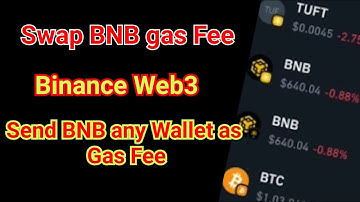 BNB CONVERSION In BINANCE | Send BNB Gas Fee  to Binance or Any wallet