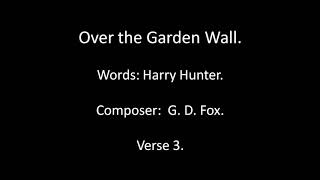 Over the Garden Wall sung
