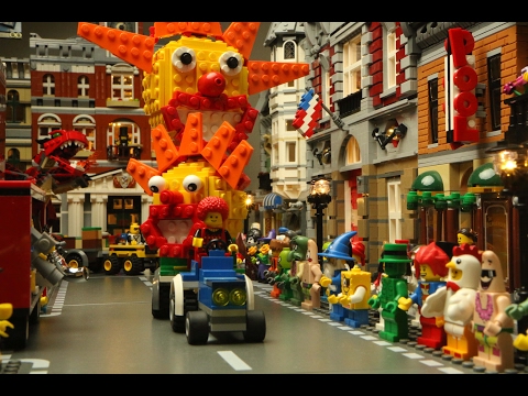 Carnaval optocht Lego