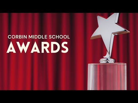 Corbin Middle School Student Awards 2021