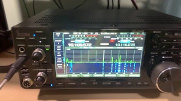 IC-7610 Relay Loudness Demonstration