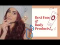 MY FAV FACE & BODY PRODUCTS! | Malvika Sitlani