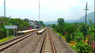 BACKRIDE BY TRAIN | Cireungas Station to Gandasoli Station