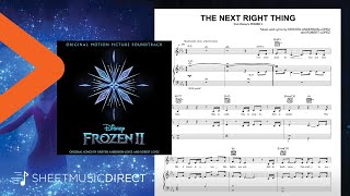 The Next Right Thing Official Sheet Music (from Frozen 2) - Kristen Bell - Piano, Vocal &amp; Guitar