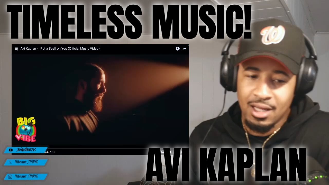 Avi Kaplan - I Put a Spell on You (Official Music Video) | Reaction