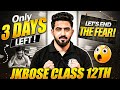 Last 3 Days Left! 😱 | Something Big Coming Up! 🤯 | JKBOSE Class 12th Board Exams | JKBOSE Wallah