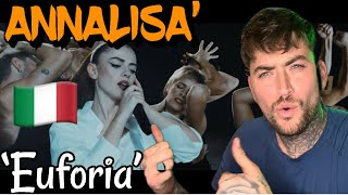 🇮🇹 Annalisa - Euforia (Official Video) [Reaction!]
