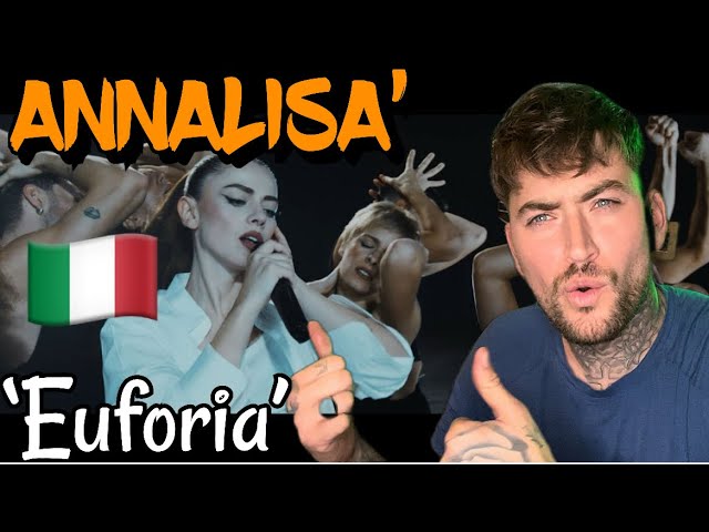 🇮🇹 Annalisa - Euforia (Official Video) [REACTION!] class=