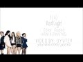 f(x) - Red Light (Color Coded Hangul/Rom/Eng Lyrics)