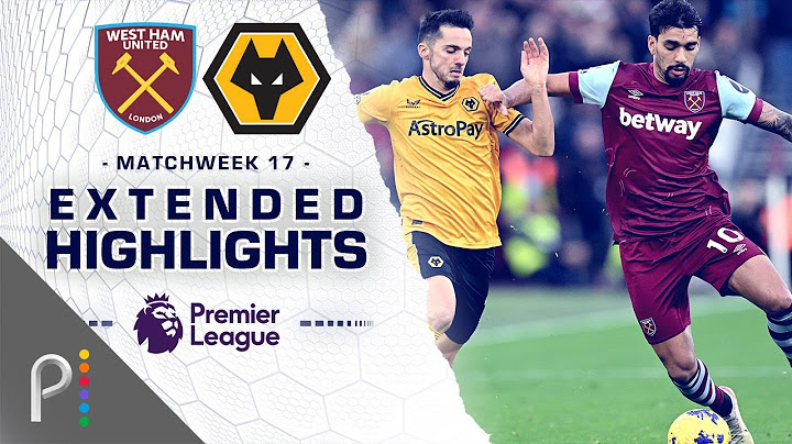 West Ham United v. Wolves | PREMIER LEAGUE HIGHLIGHTS | 12/17/2023 | NBC Sports
