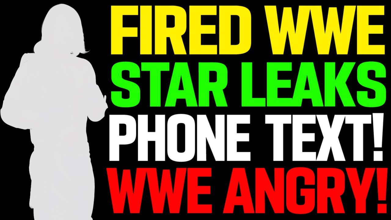 WWE News! Released WWE Star Leaks TEXT! WWE Wrestler Knocked Out! More Employees Left WWE! AEW News