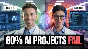 The Shocking Truth: Why 80% of AI Projects FAIL Before Production 🚨
