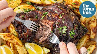 The ONLY Greek Slow Roasted Lamb Recipe You'll Need!  TSL Everyday