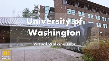 University of Washington (Bothell Campus) - Virtual Walking Tour [4k 60fps]
