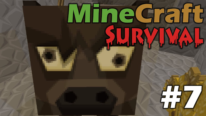 MineCraft Survival - Part 7 - TOO MANY SCREAMS