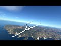 MSFS2020 Beautiful Scenic Approach into Zakynthos Greece Cessna Citation Longitude