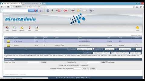 Hướng dẫn sử dụng Direct Admin | FPTIDC.com.vn l Thue server FPT | Thue may chu FPT