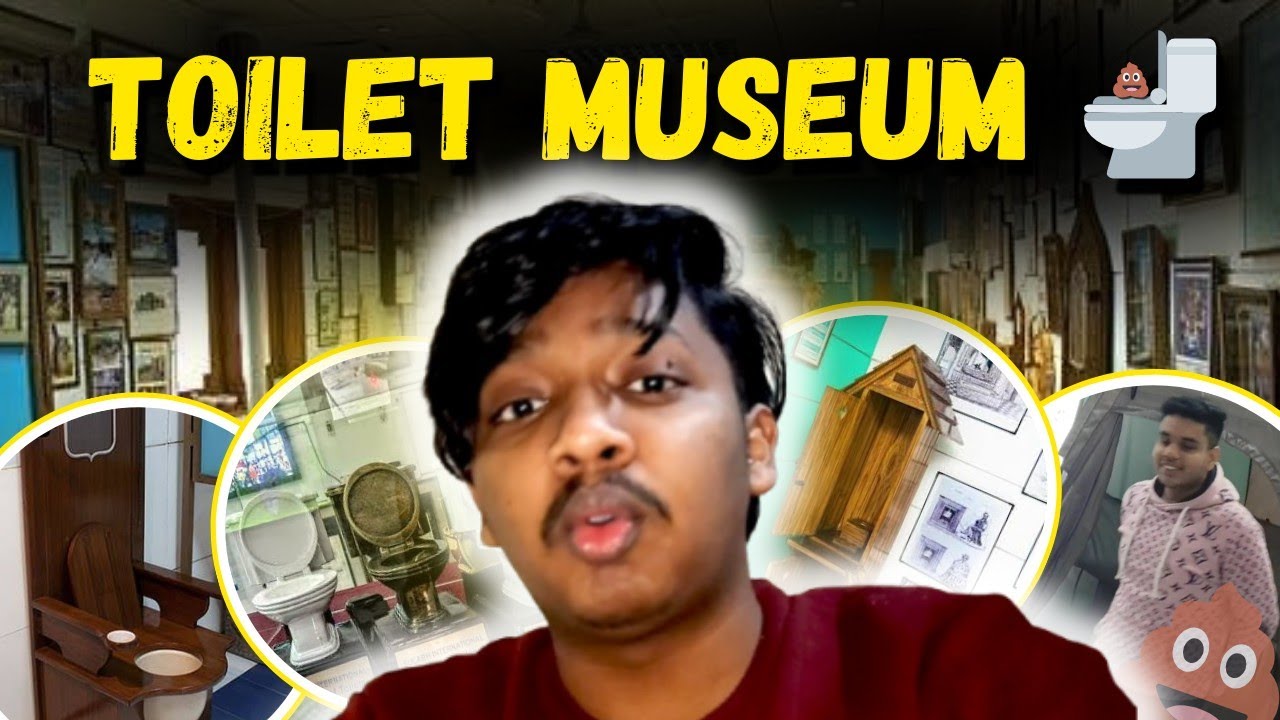 World’s Weirdest Place 😳 | Sulabh Toilet Museum Delhi Vlog 🚽😂